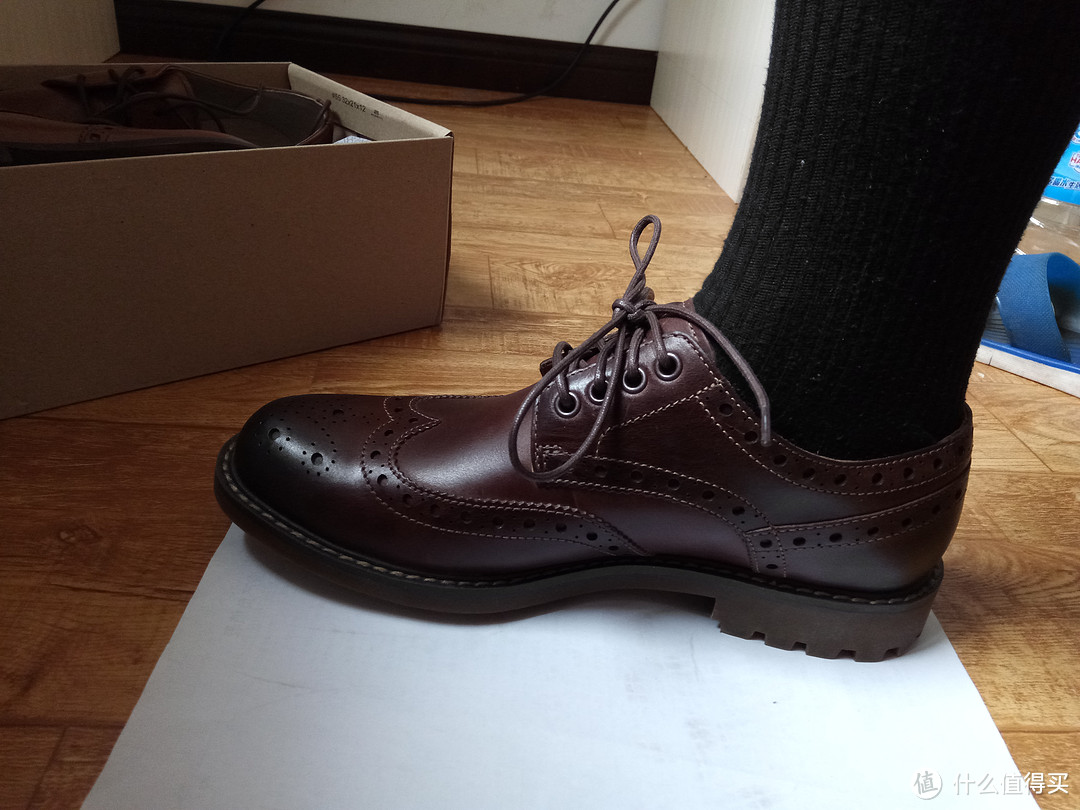 开箱：Clarks 正装鞋Amieson Limit & Montacute Wing 生活休闲鞋