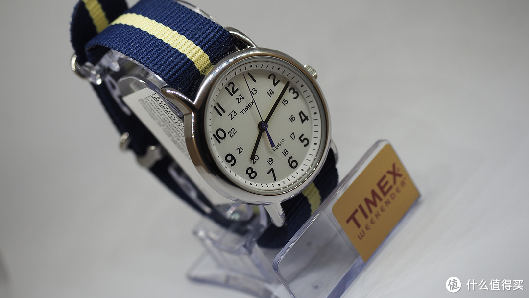 中交人自然爱蓝：Timex 天美时 Men's Weekender Analog Canvas Strap 时装腕表 开箱晒物