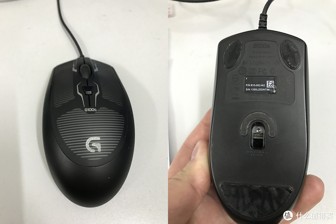 Logitech 罗技 G Pro、G1及G100S 鼠标个人使用评测