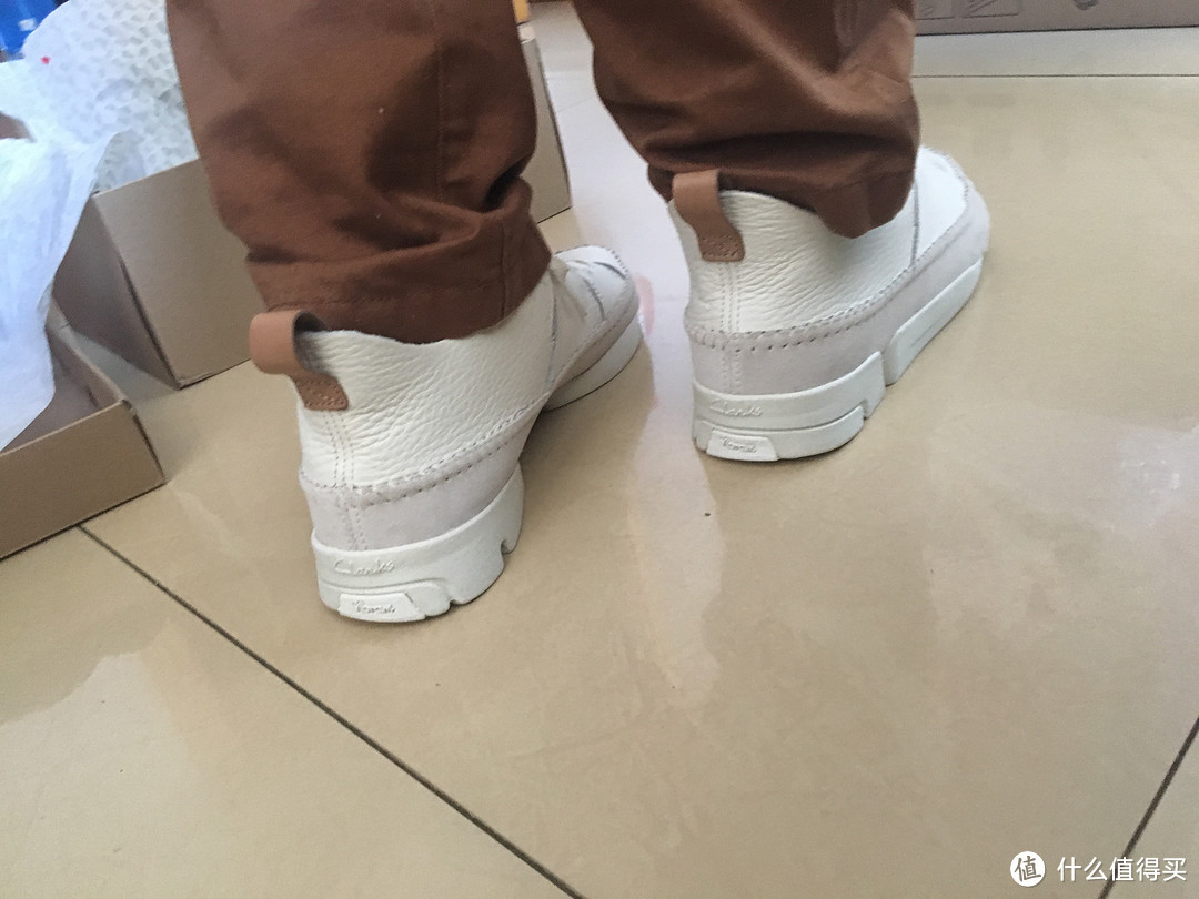 Clarks 其乐 Trigenic Flex 复古男鞋三瓣鞋 晒单