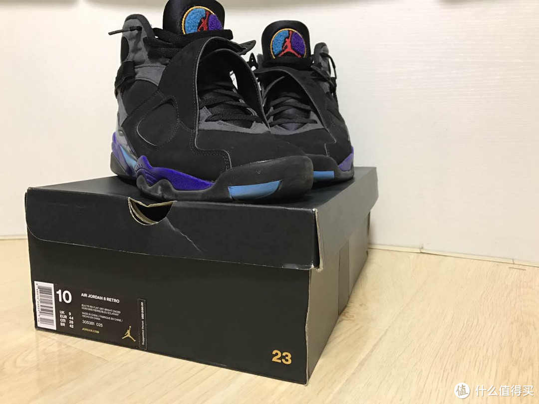 我们都是追梦者，为还年幼时的梦 AIR JORDAN8 aqua 水鬼 篮球鞋