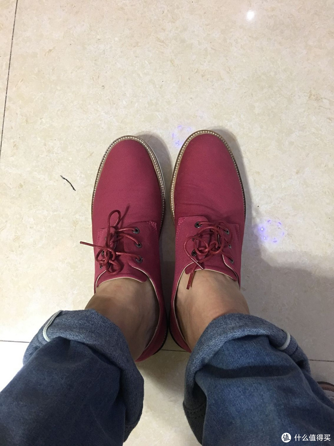 我为本命年准备的小红鞋：LACOSTE 男士帆布鞋（附防治扁桃体发炎秘籍）