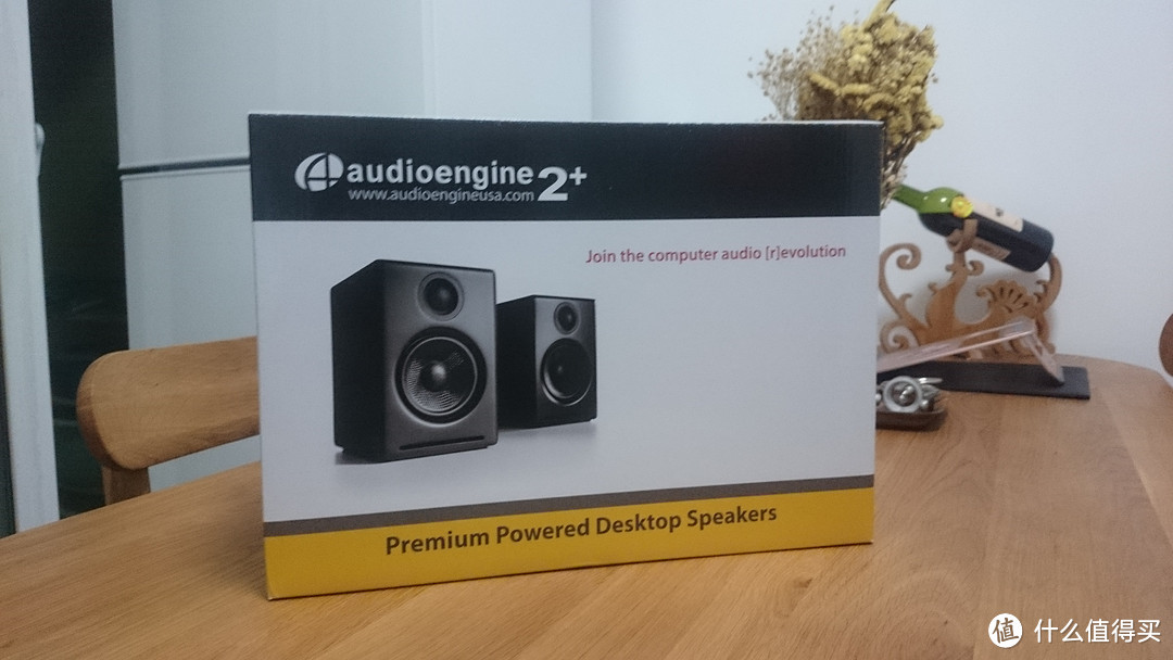 小身板，大能量……Audioengine 声擎 A2+，3寸桌面音响