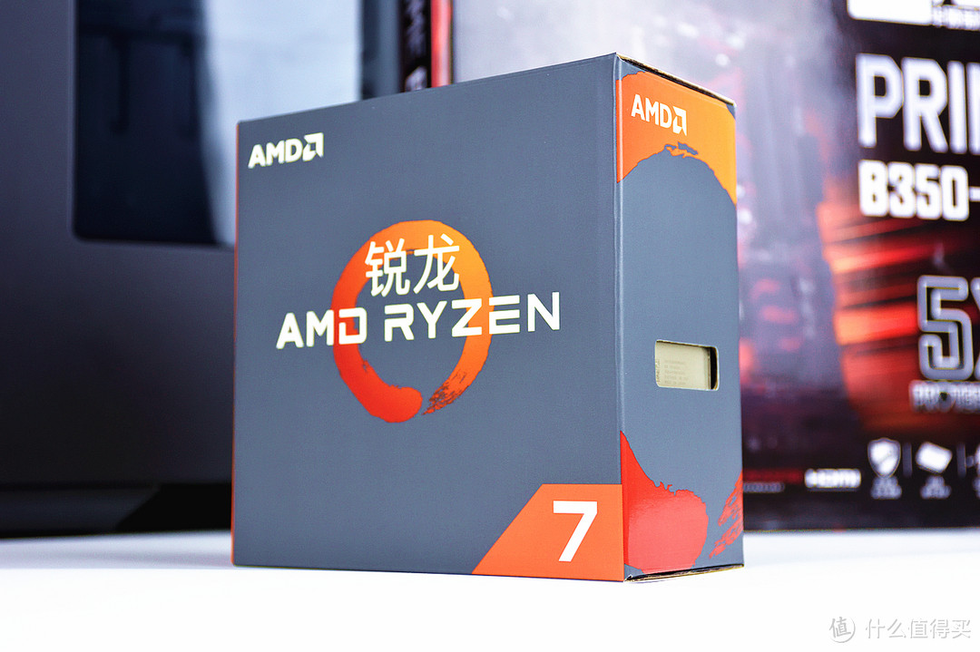 AMD RYZEN 7 1700X处理器 搭配 华硕 PRIME B350-PLUS主板 开箱上机体验