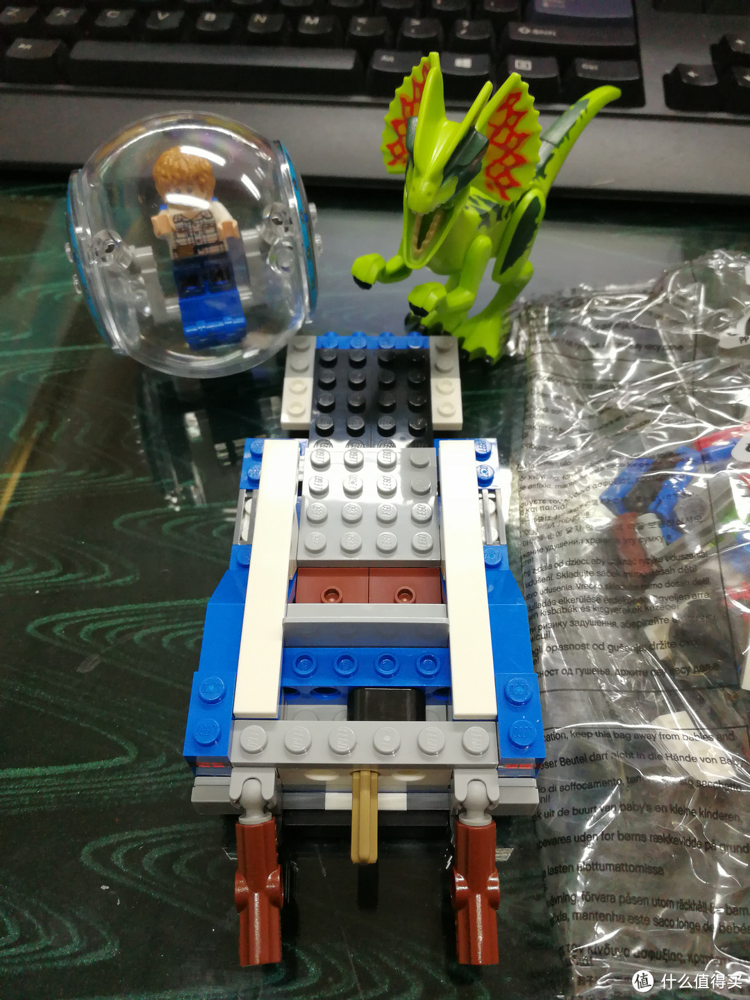 LEGO 乐高 侏罗纪世界 75916 双棘龙伏击 开箱