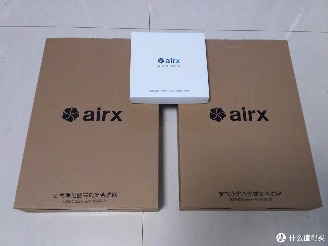 airx A7 空气净化器开箱及简单试用