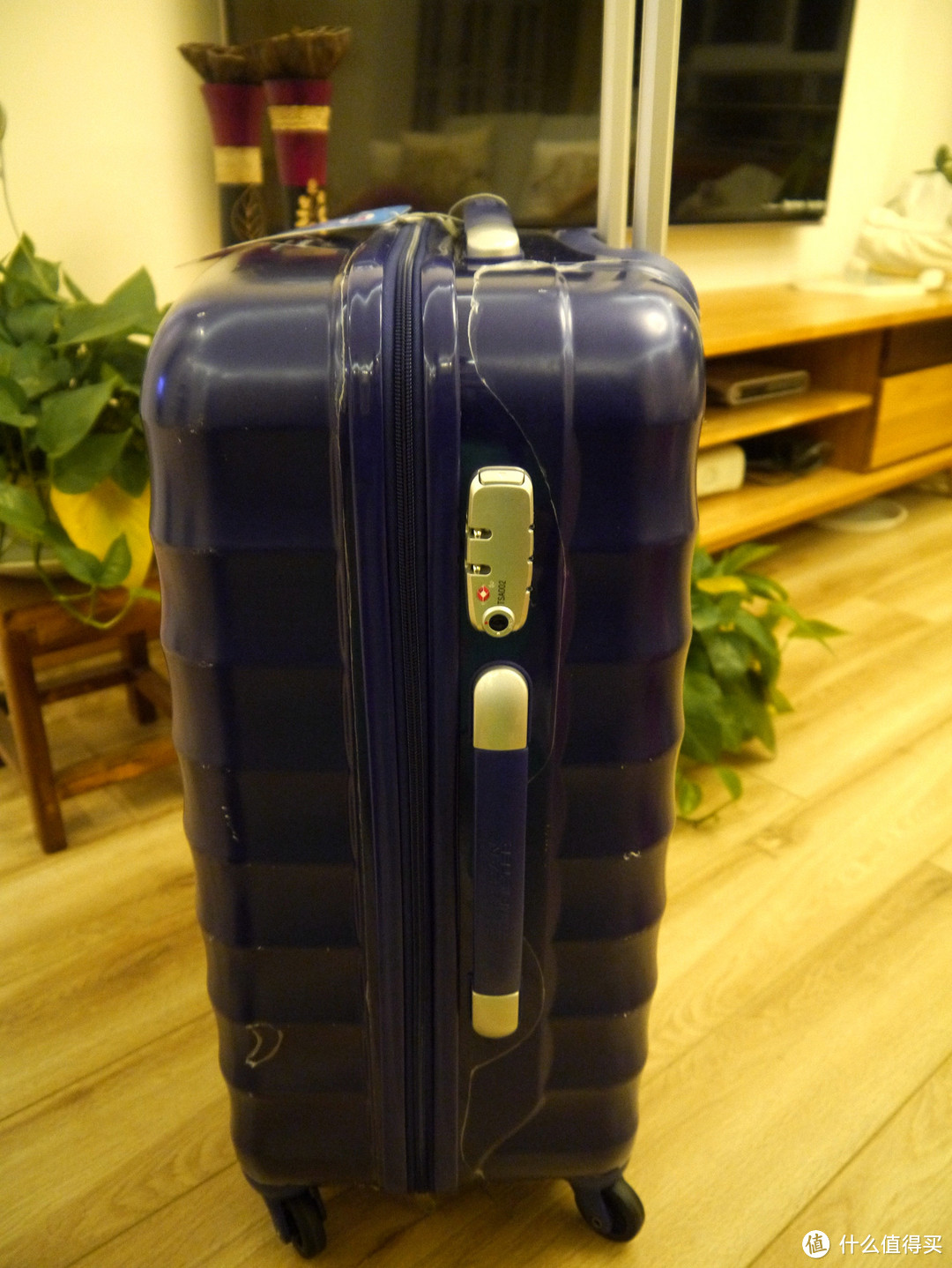 招商银行积分兑换AMERICAN TOURISTER 美旅 24寸 拉杆箱 开箱