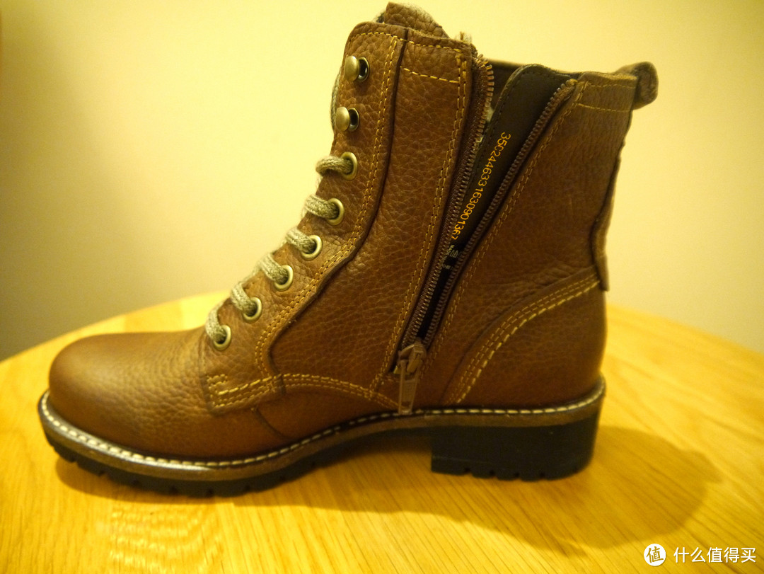 中亚海外购直邮ECCO 爱步 Women's Elaine Biker Boots Brown 女靴