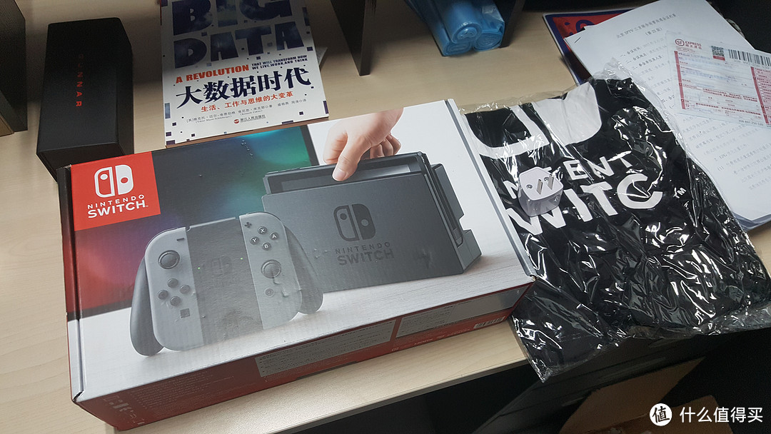 #原创新人#任天堂Nintendo Switch 开箱