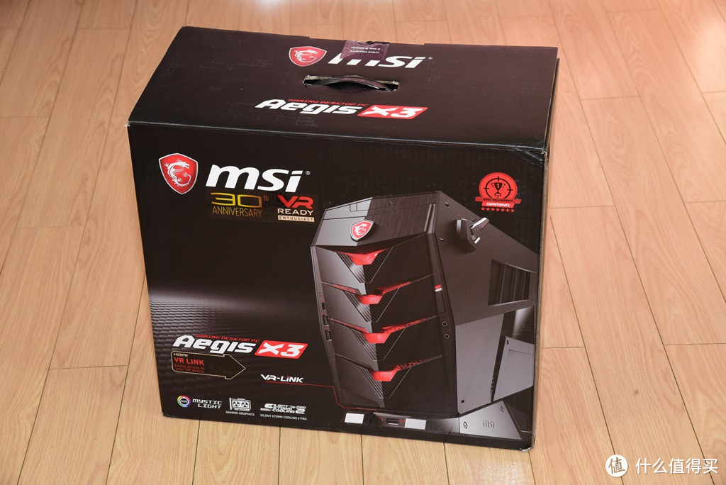 土豪专用：MSI 微星 宙斯盾 3 Aegis B909-007 游戏台式电脑主机