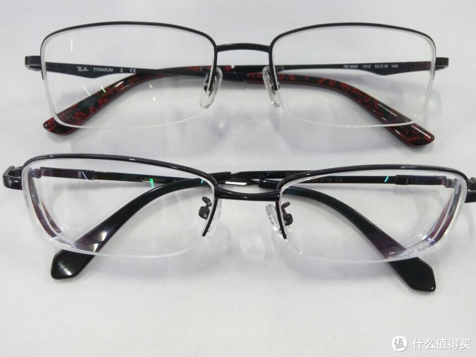 来自天猫乐申的半框钛架眼镜