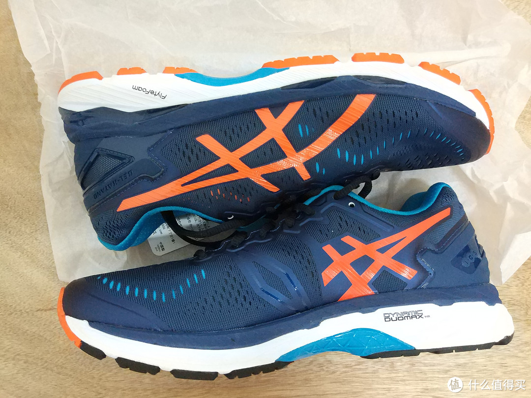 海淘小白的买鞋路——小胖子晒深蓝色Asics 亚瑟士 Kayano23