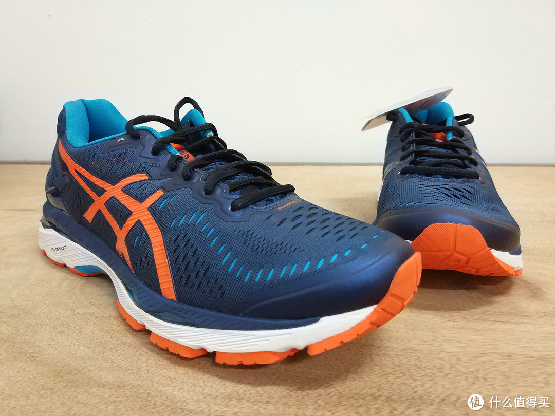 海淘小白的买鞋路——小胖子晒深蓝色Asics 亚瑟士 Kayano23