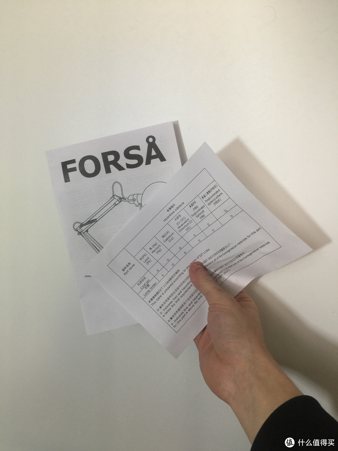 IKEA 芙萨 FORSA 小台灯晒单