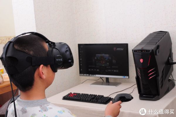 #本站首晒# MSI高端电竞主机+HTC VIVE VR+