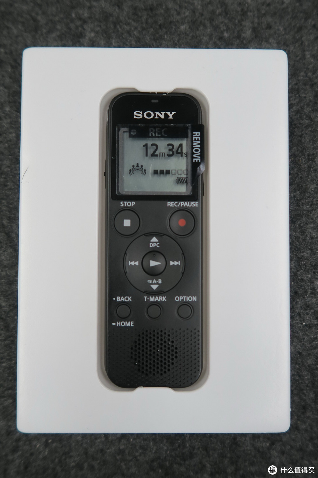 #本站首晒# SONY 索尼 ICD-PX470 4GB 录音笔开箱