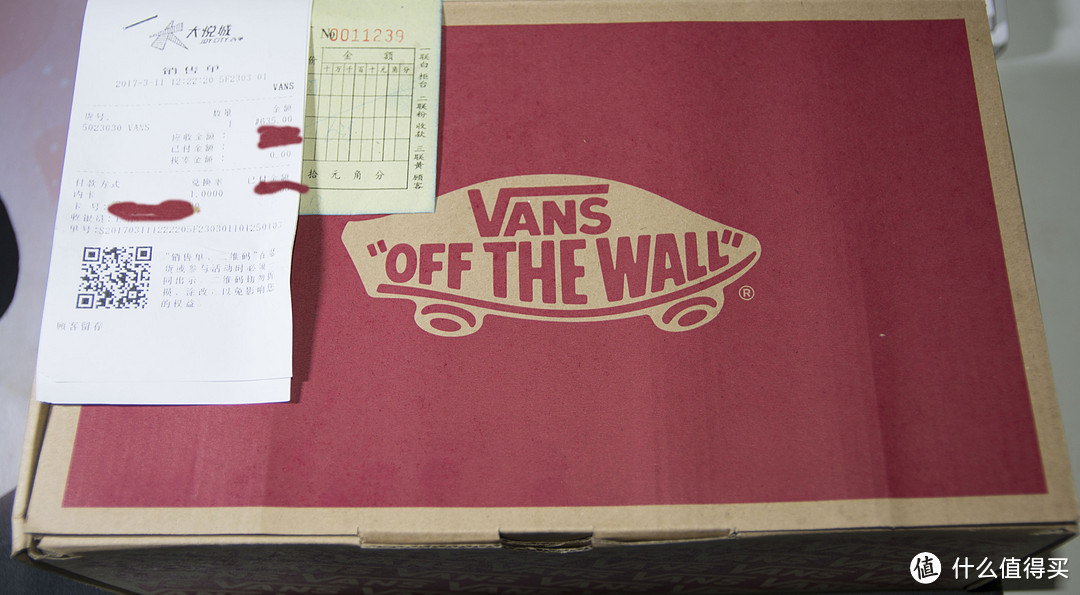西单大悦城购入的 Vans 范斯 低帮经典款板鞋 开箱