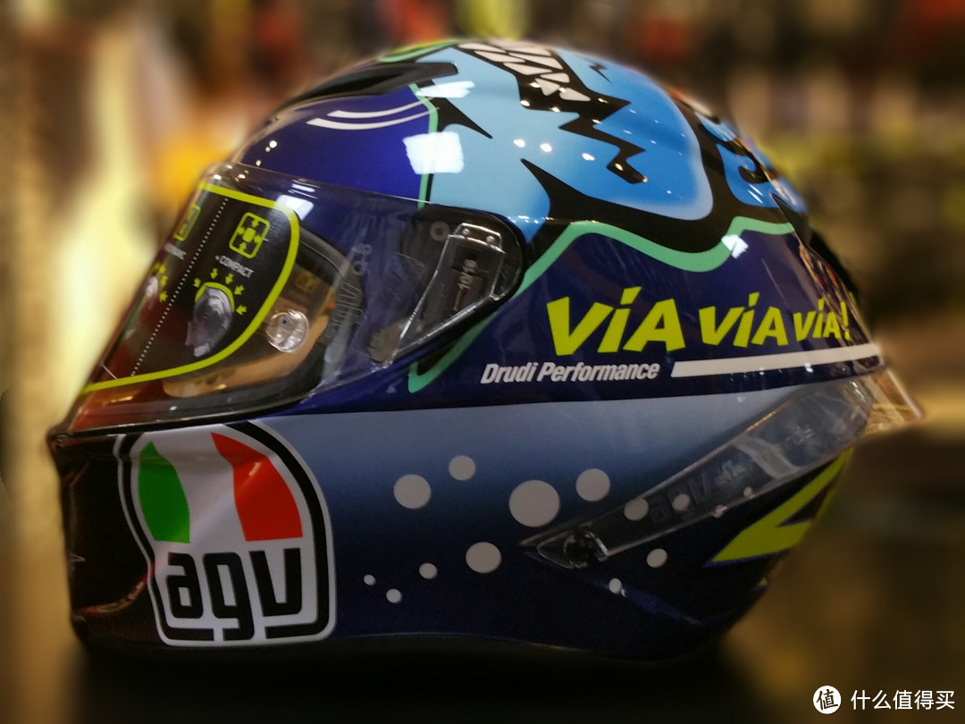 #本站首晒#Valentino Rossi 同款：AGV Pista GP头盔体验评测