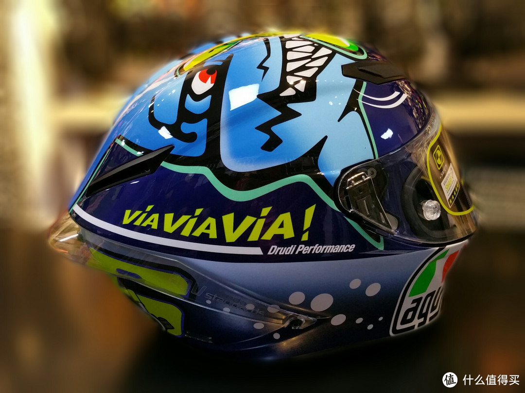 #本站首晒#Valentino Rossi 同款：AGV Pista GP头盔体验评测