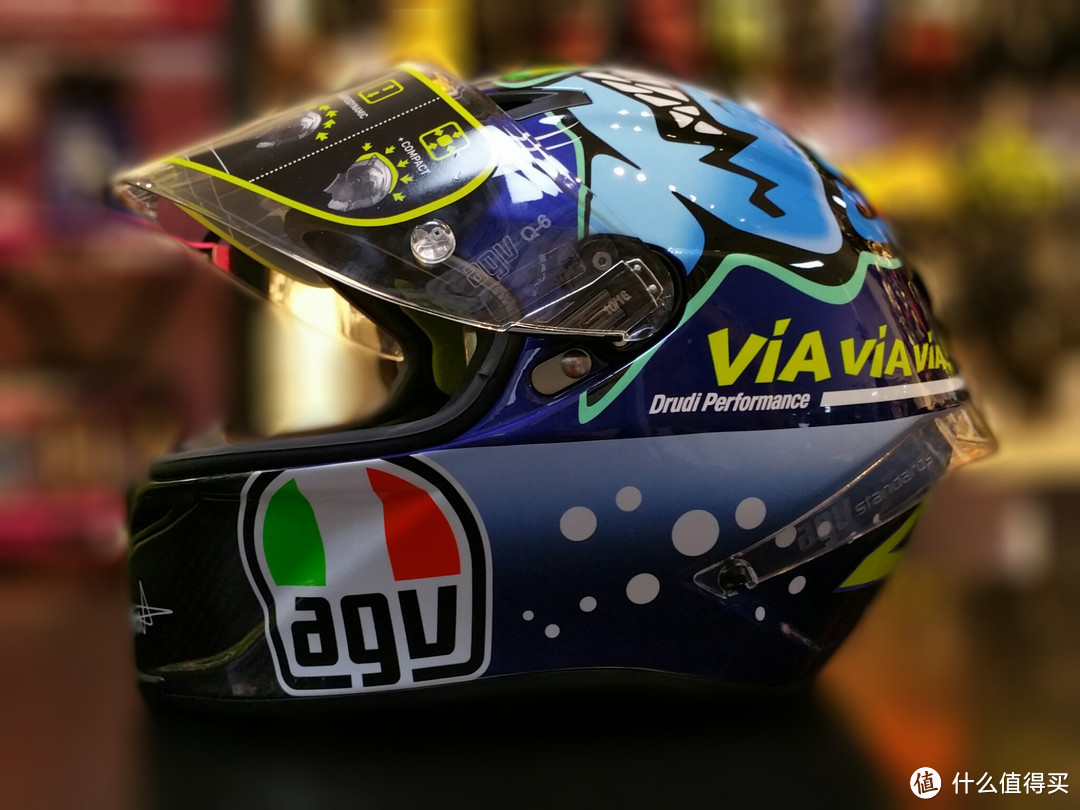 #本站首晒#Valentino Rossi 同款：AGV Pista GP头盔体验评测