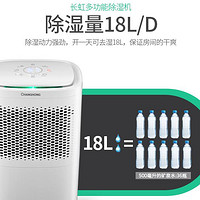 长虹 CH18-Y2CR2 除湿器使用总结(风量|效率|噪音)