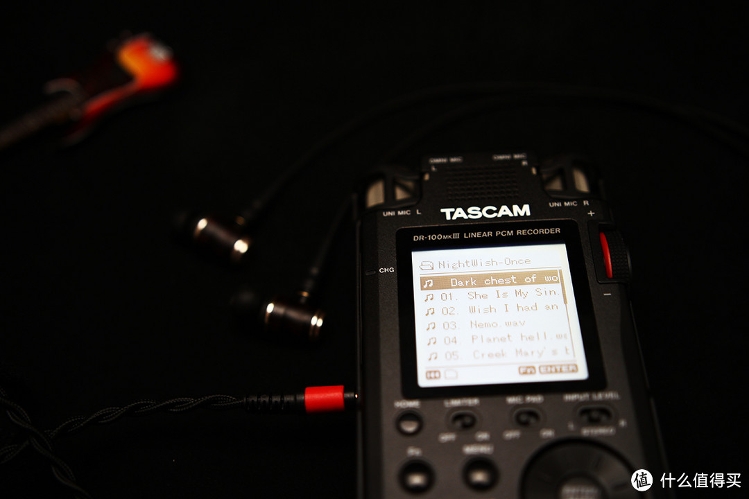 #本站首晒# TASCAM DR-100 MKIII旗舰录音笔 播放部分