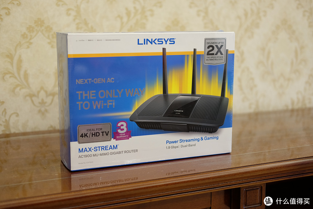 ping友的新路由器——LINKSYS 领势 EA7500 开箱体验