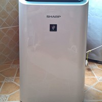 夏普 DW-CE15F-W 除湿型 空气净化器外观对比(正面|出风口|滤网|吸风口)