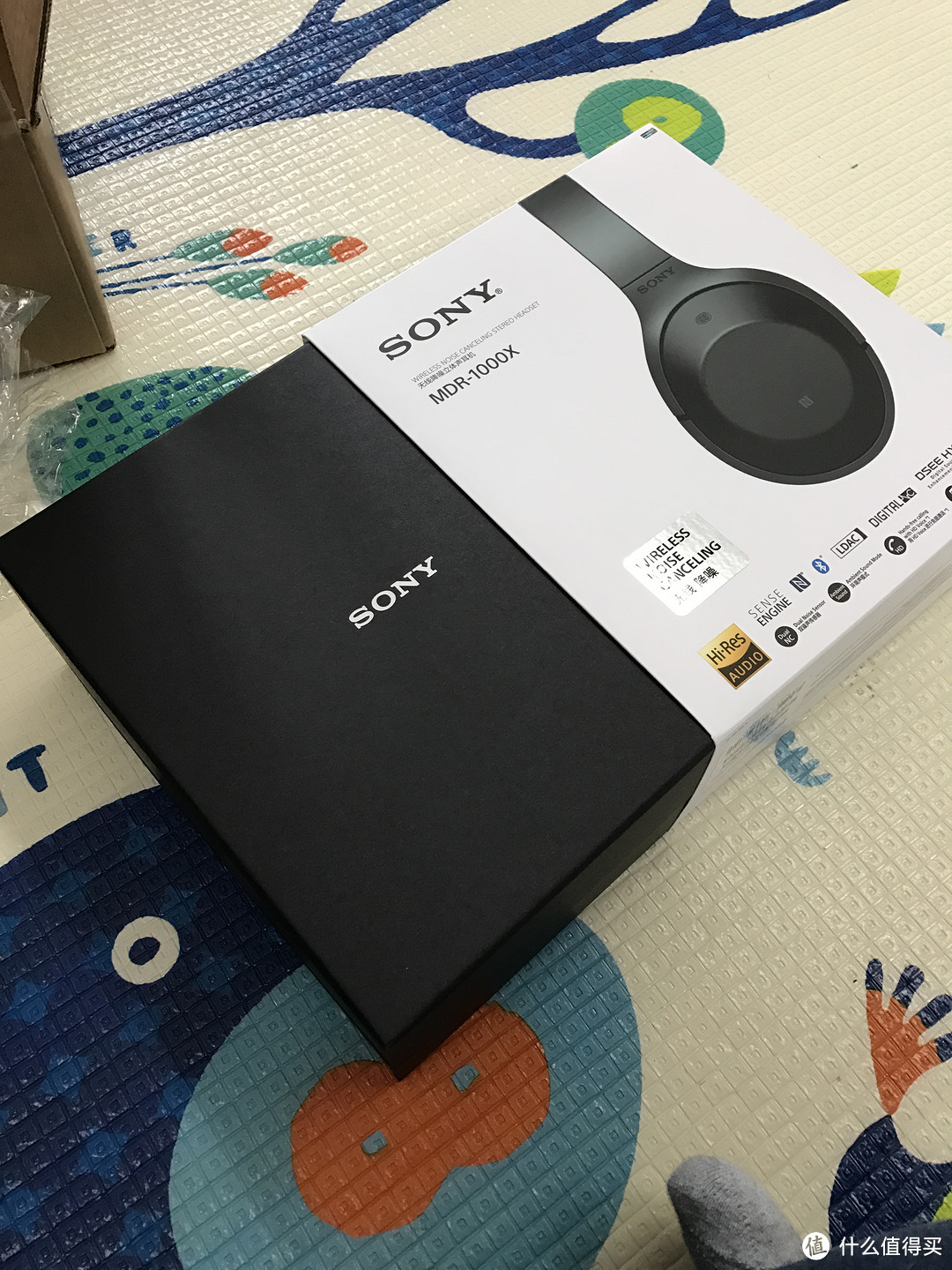 #原创新人# SONY 索尼 MDR-1000X 无线降噪立体声耳机 开箱 简单评测（真人秀）