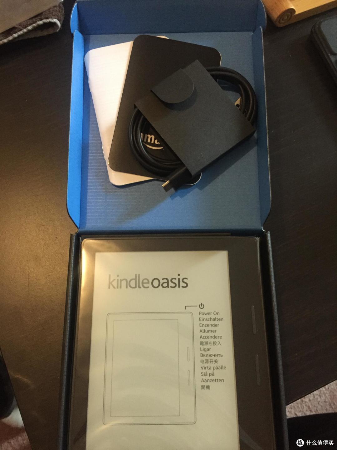 #中奖秀# 感谢张大妈 — Kindle Oasis 简单拆箱评测
