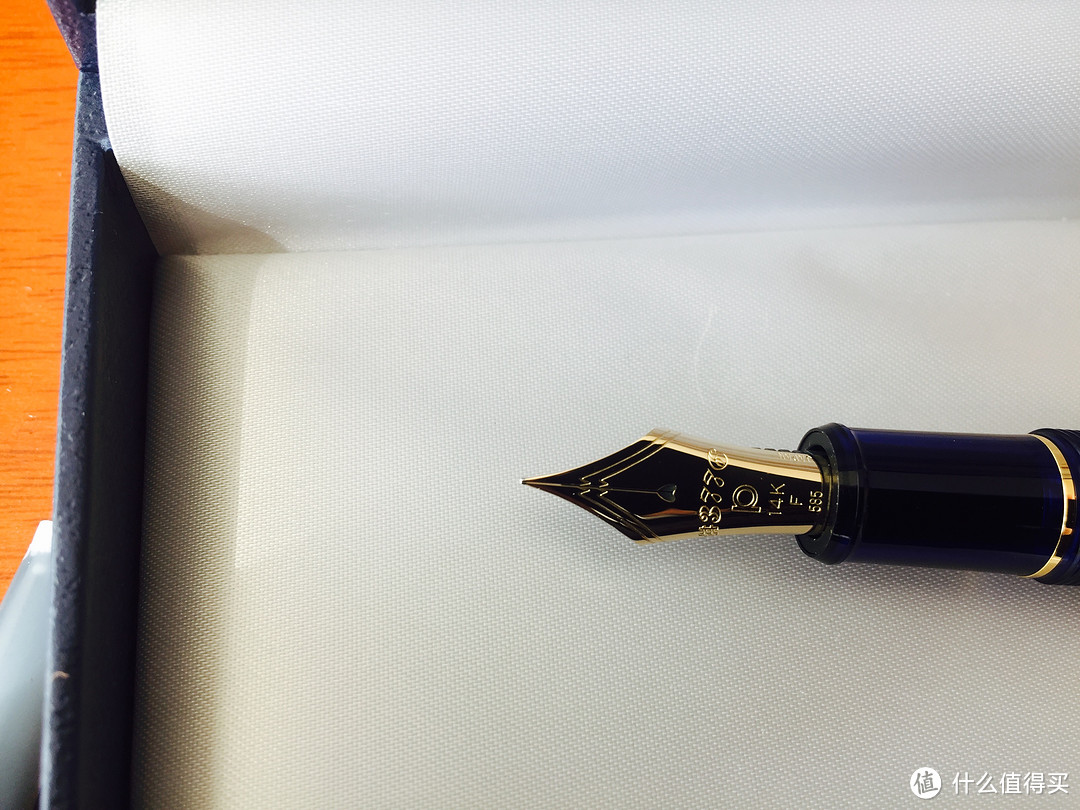 白金3776（PNB-10000）世纪款钢笔教堂蓝F尖日亚入手小试记要