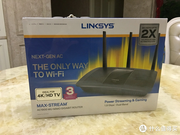 LINKSYS 领势 EA7500无线路由器 开箱晒物