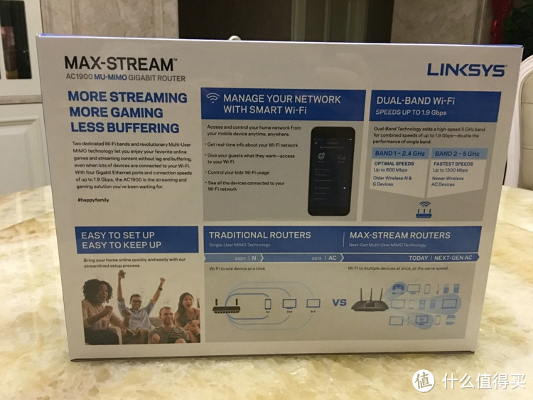 LINKSYS 领势 EA7500无线路由器 开箱晒物