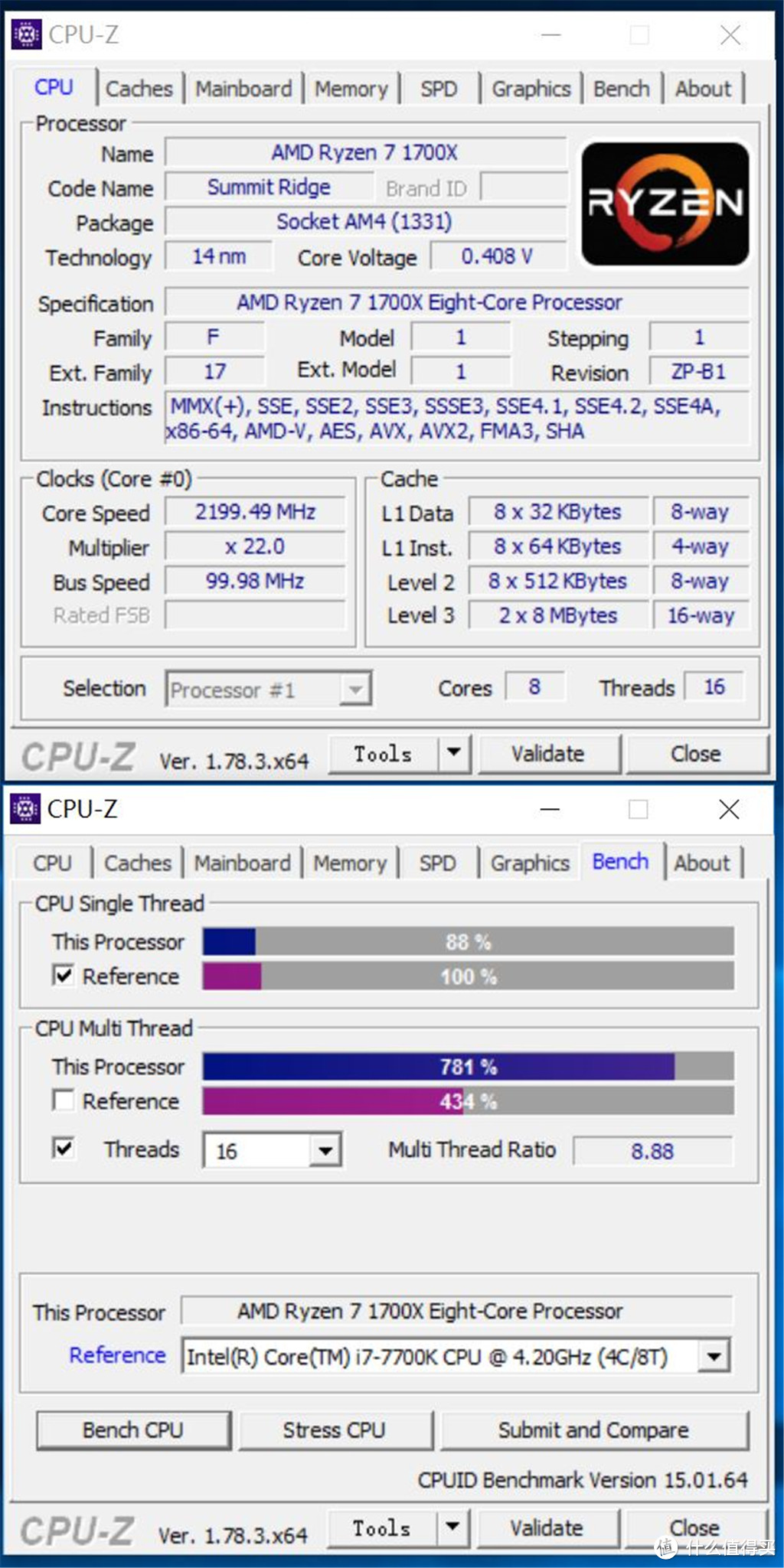 一次性点亮AMD Ryzen 1700X的不翻车记录