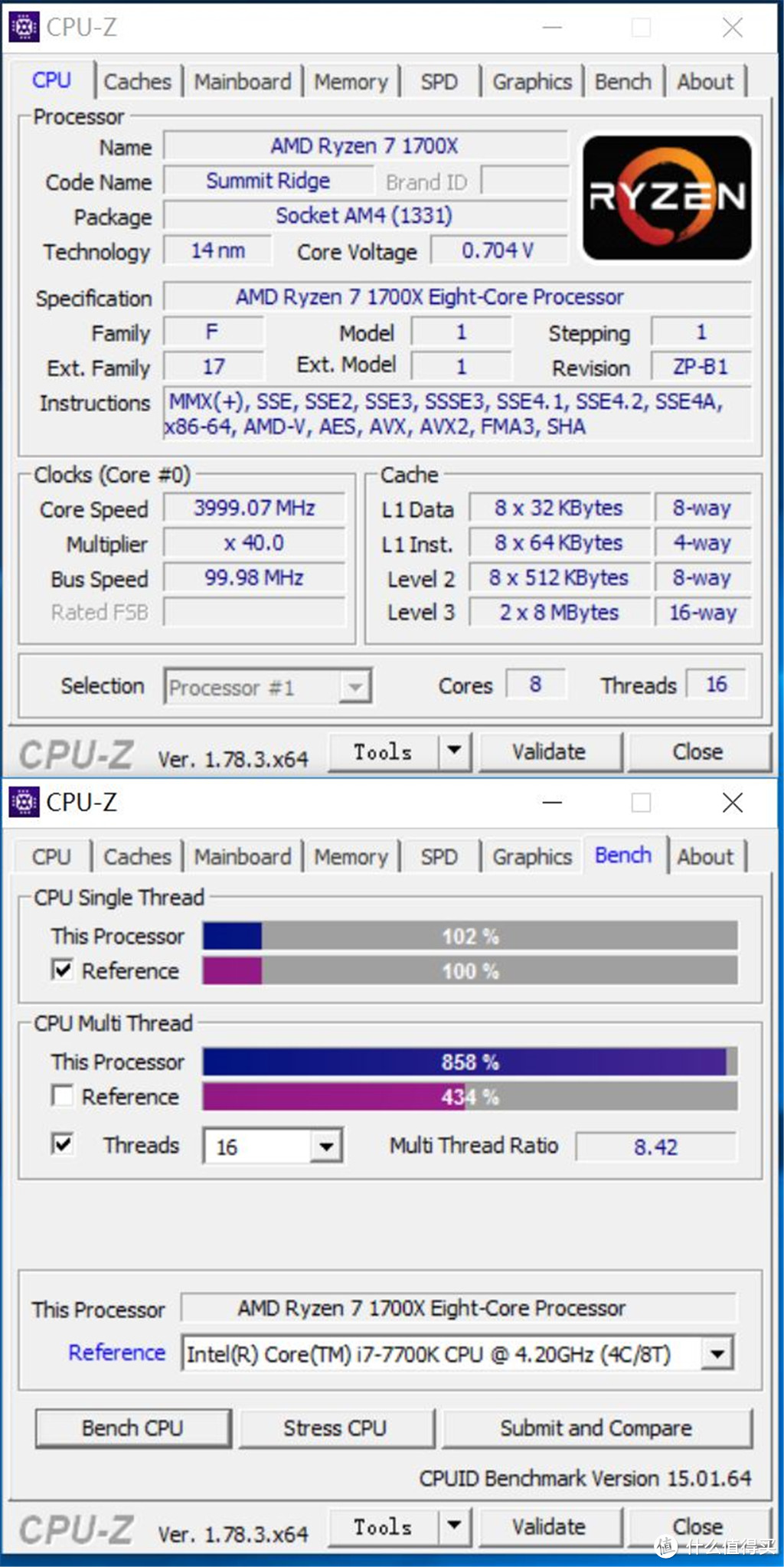 一次性点亮AMD Ryzen 1700X的不翻车记录