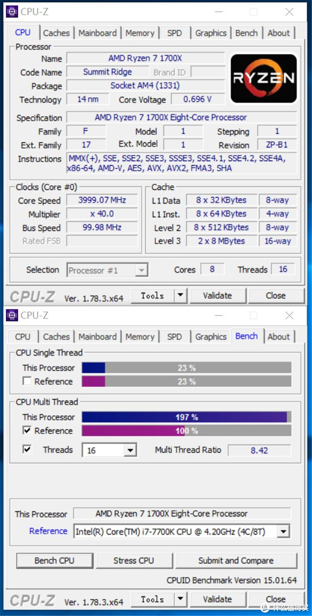 一次性点亮AMD Ryzen 1700X的不翻车记录