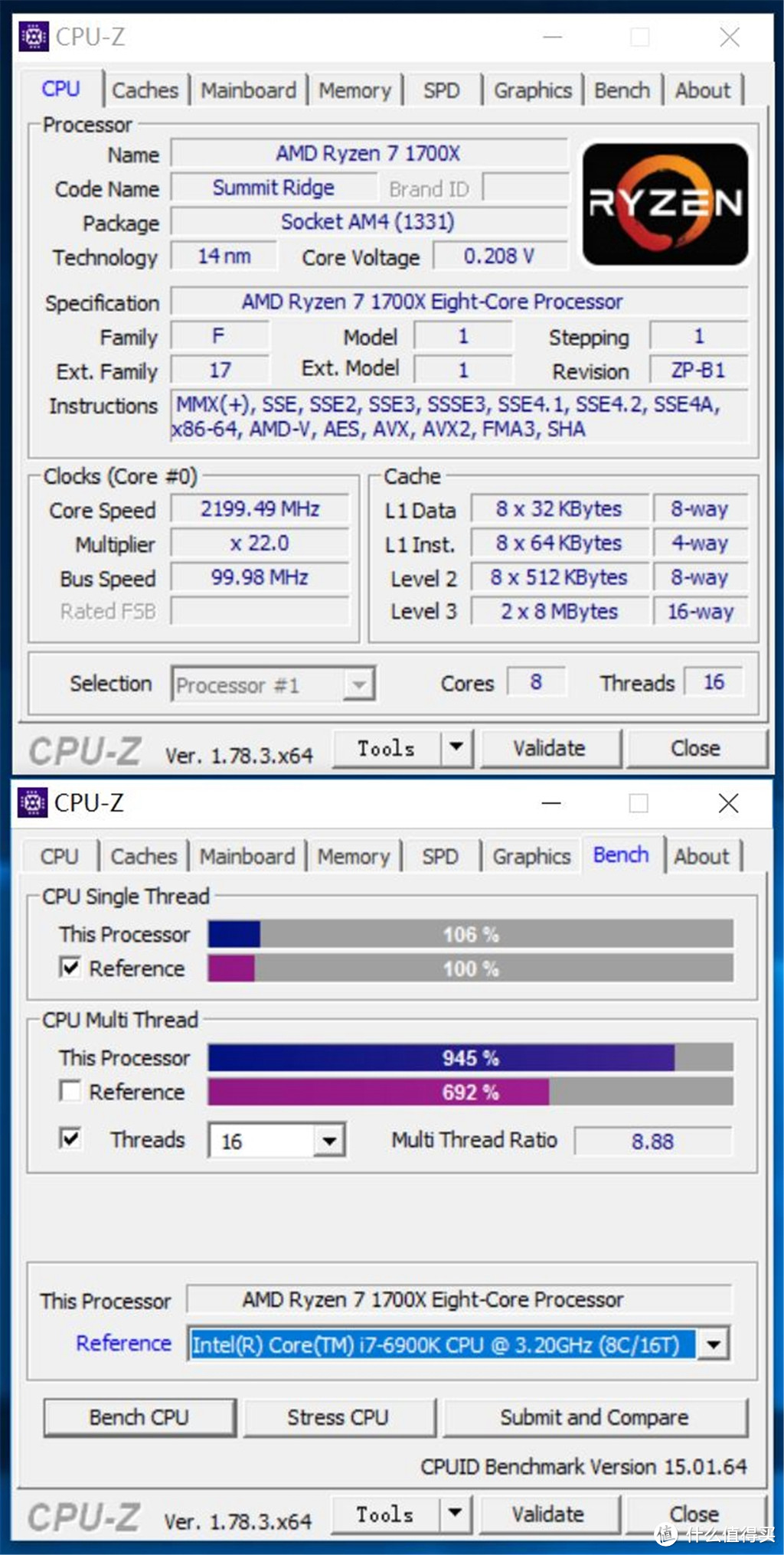 一次性点亮AMD Ryzen 1700X的不翻车记录