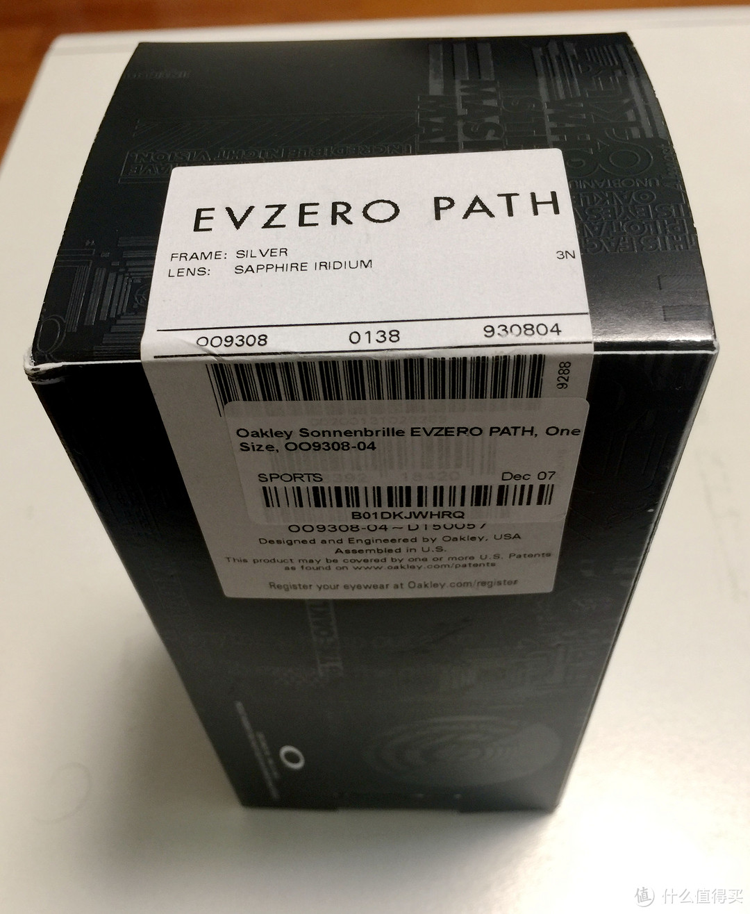 一个好贵的塑料片——意亚首单 Oakley 欧克利 Evzero Path 太阳镜简单开箱