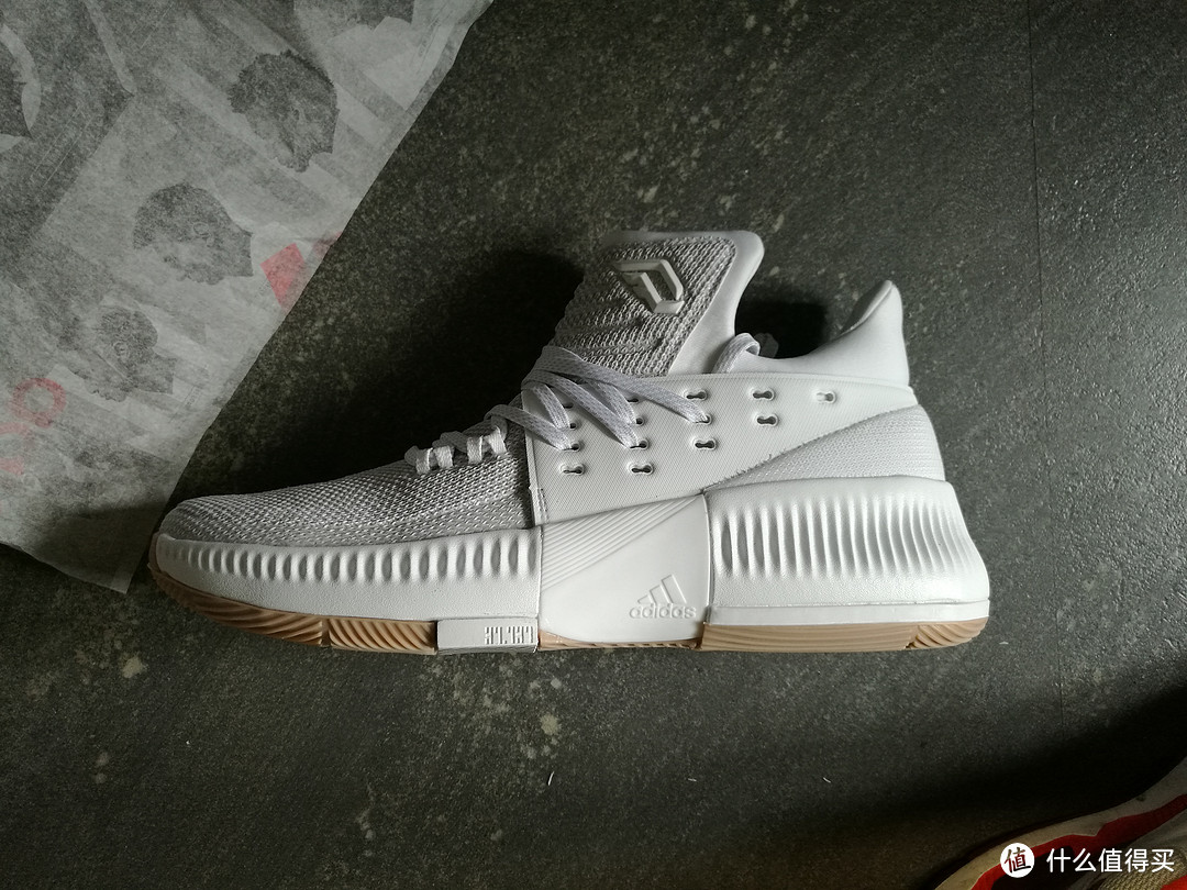 adidas 阿迪达斯 Dame 3 Legacy（利拉德3白）开箱