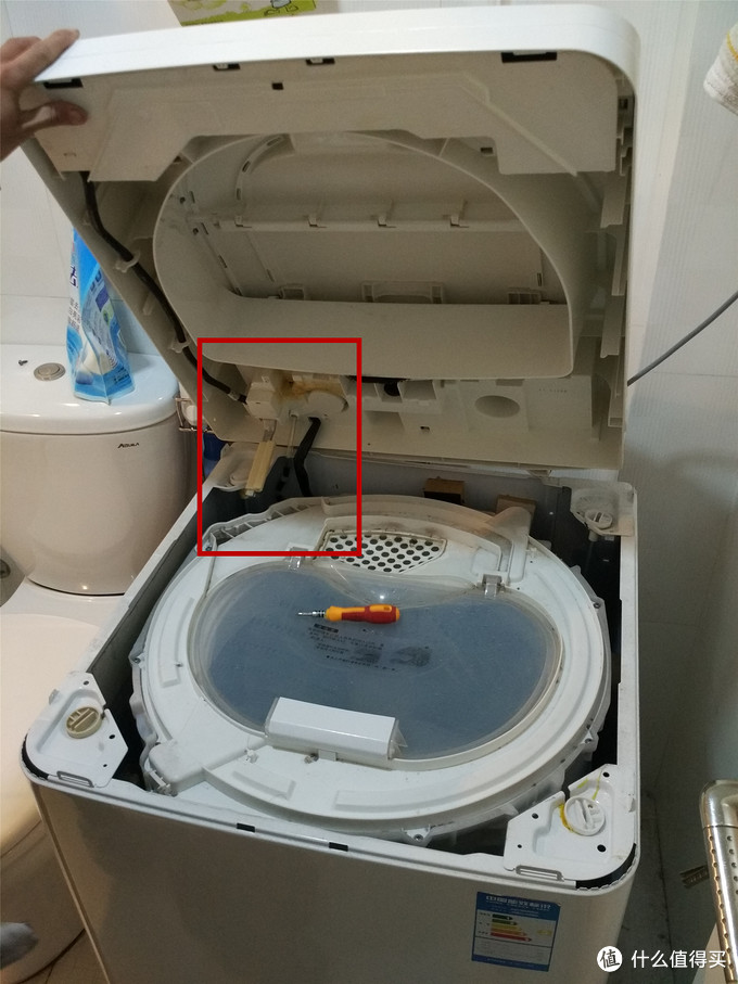 lg波轮洗衣机拆解实图图片