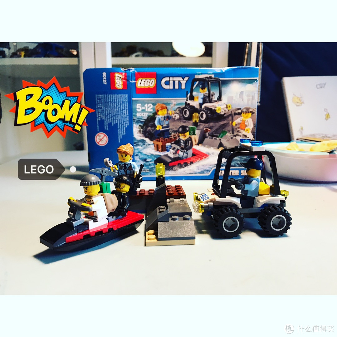 LEGO 乐高 城市生活 60127 逃离监狱岛入门套装