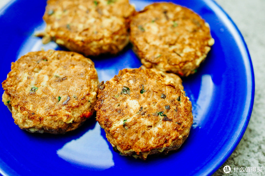 香煎辣味金枪鱼饼