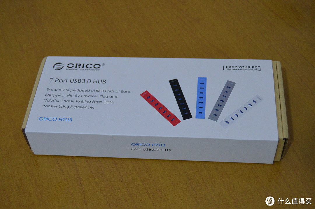 白菜价的HUB：ORICO  奥睿科 H7U3-05 7口HUB开箱体验（附测试）