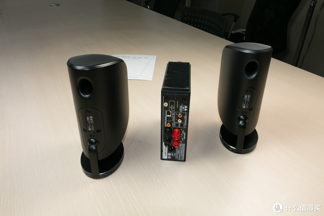 Bowers & Wilkins 宝华韦健M-1桌面HIFI音响 + 英国NAD D3020数字功放使用测评 附实用音响连接线技巧