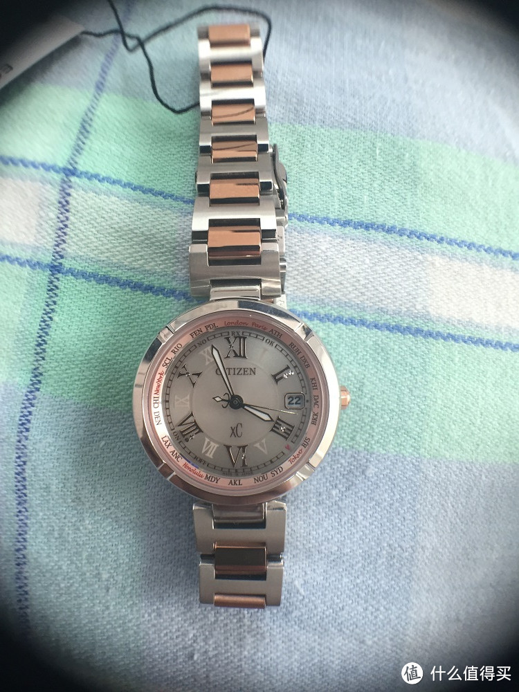 浓浓情,甜甜爱:为老婆购入 CITIZEN 西铁城 EC1114 开箱分享