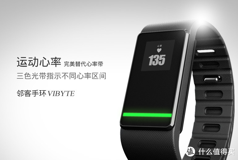 迟到200天的开箱--vibyte 邻客心率手环