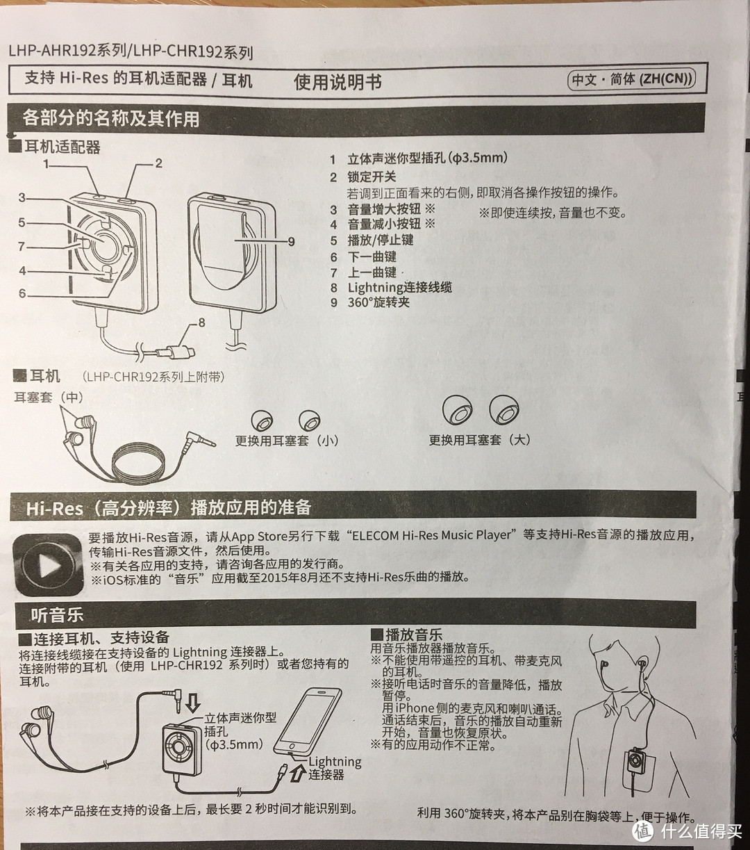 ELECOM 宜丽客 解码耳放LHP-AHR192开箱与简单体验