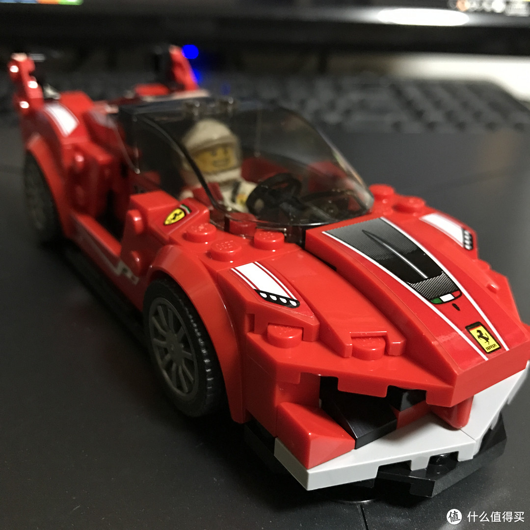 dope的乐高日记篇四十一乐高75882法拉利fxxk研发中心拼装玩具