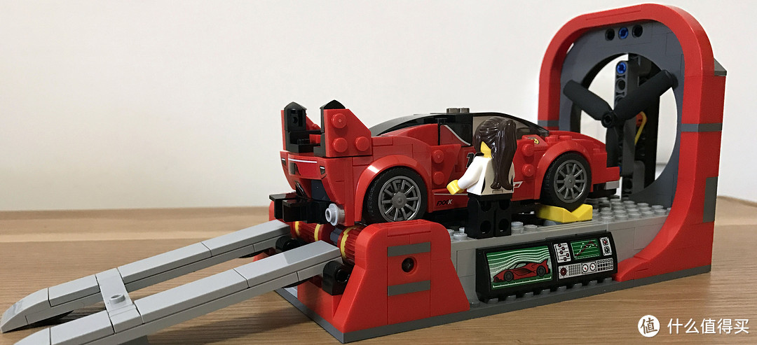 dope的乐高日记篇四十一乐高75882法拉利fxxk研发中心拼装玩具