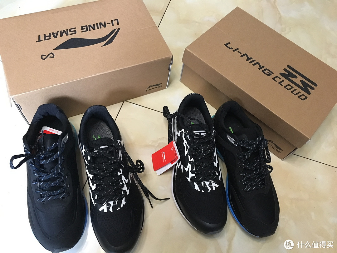 LI-NING 李宁 云三代Smart ARHL037-6&ARHL057 减震智能跑鞋 开箱简评